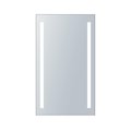 Innoci-Usa Nyx 35 in. W x 60 in. H Rectangular LED Mirror L66116035